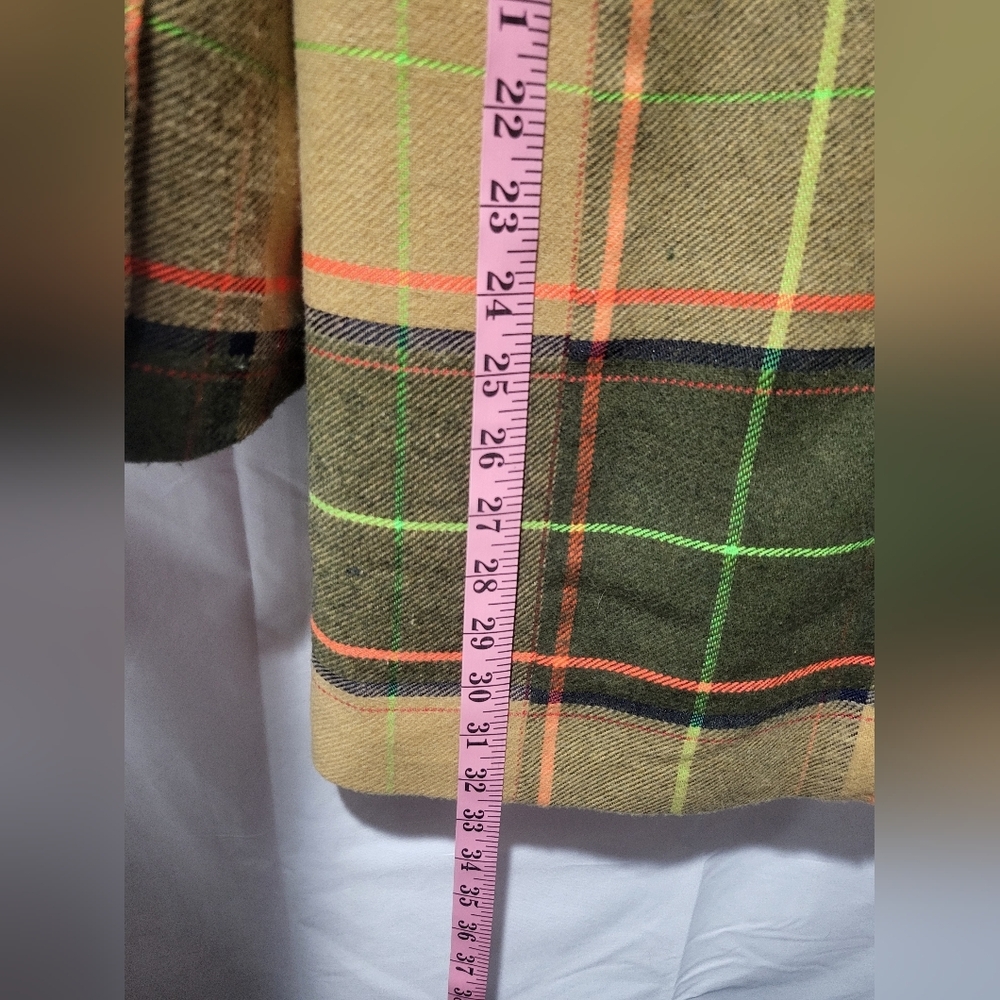 Antrhopologie Vilagallo Multicolor Plaid Coat - Picture 6 of 10